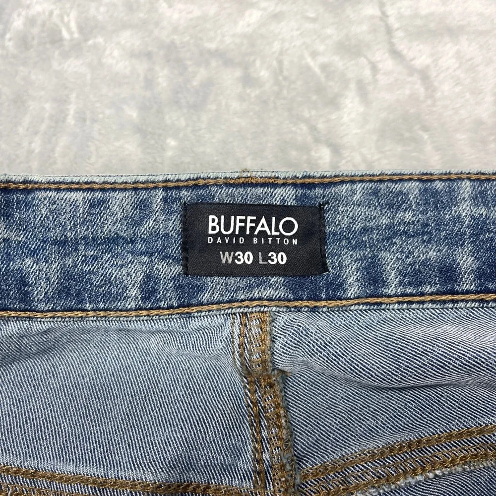 Buffalo David Bitton‎ Jeans Womens 30x30 Blue Denim Medium Wash Straight Leg